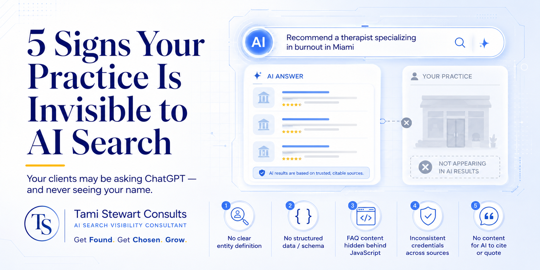 5 Signs Your Practice Is Invisible to AI Search